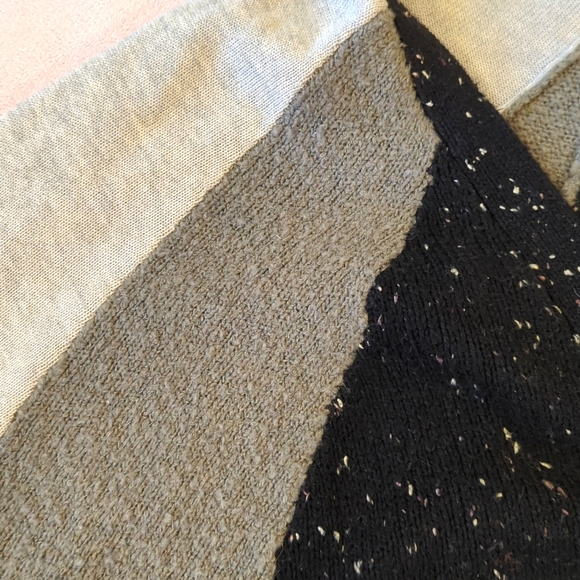 Spring & Clifton Multi Knit Oversized Drapey Sweater - Picture 3 of 13